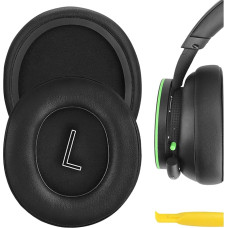 Geekria QuickFit Replacement Earpads for Microsoft Xbox Wireless Xbox Stereo Headset 20th Anniversary Special Edition Earpads Headset Ear Cups (Black)