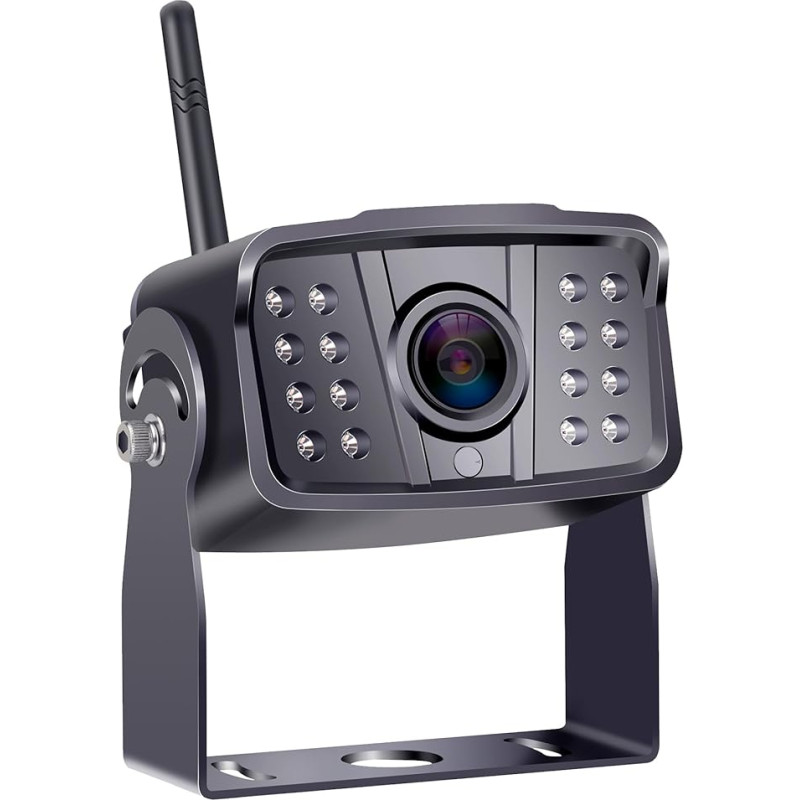 RV atbulinės eigos kamera 7 colių sistemai