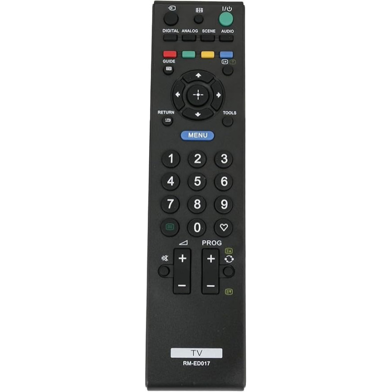 Ersatz Fernbedienung RM-ED017 für Sony Smart TV KDL-22E5500 KDL-26L4000 KDL-32S5600 KDL-32S5650 KDL-32P3550 KDL-32P3600 KDL-32S5500 KDL-32S5550 KDL-32S5550 KDL-32S5550 l-32p5 550 KDL-32P5650