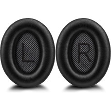 Ersatz-Ohrpolster für Kopfhörer, weiches Leder, Geräuschisolierung, Memory-Schaum, Over-Ear-Ohrpolster, kompatibel mit Bose QuietComfort QC15, QC25, QC2, QC35II, QC35, Ae2, Ae2i, Ae2w, Sound Link
