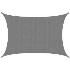 AMANKA UV Awning, 6 x 4 m, Rectangular, Water-Permeable, Sun Protection for Balcony, Patio Roof, Privacy Screen, Garden Sun Canopy, 6 x 4 m, Sun Protection for Patio, Trampoline, Pergola, Caravan,