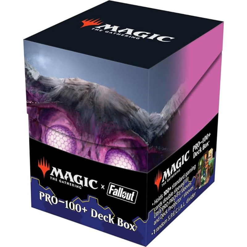 Ultra Pro - Fallout 100+ Deck Box® - The Wise Mothman - for Magic: The Gathering, Trading Gaming Card Merchandise Storage Protection Deck Box Collection Organiser Accessories