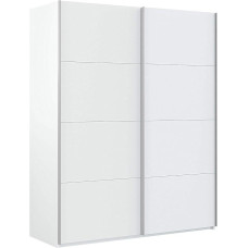 Spinta su dvejomis stumdomomis durimis, baltos spalvos, 100 x 150 x 200 cm