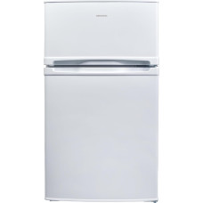 MEDION MD 37689 Kombinuotas mini šaldytuvas-šaldiklis (85 l, 61 l šaldytuvo skyrius, 24 l šaldiklio skyrius, laisvai pastatomas, 40 dB, skaidrus daržovių stalčius, keičiami durų vyriai, baltas