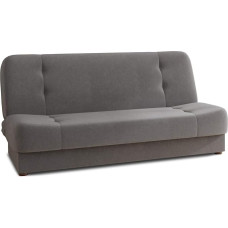 Sena Sofa Bed - Sofa with Sleep Function, Velour Fabric, Sofa Bed with Bed Box, Couch, Sofa Set, Couch Set (Grey (Manila 16))