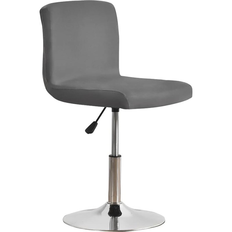 Meigeh Bar Stool Covers Pub Counter Stool Chair Covers Bar Stool Slipcovers for Dining Room Stretch Chairs Bar Stool Covers Grey Pack of 4