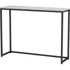 OUPAI Stalai Šoniniai stalai TV konsolės stalas, stalas, sofa, stalas, prieškambario stalas su metaliniu rėmu, 31 × 11,8 × 29,5 colių, skirtas prieškambariui, prieškambariui, svetainei, svetainei, prieškambariui, miegamajam