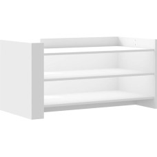 SXJEQOC Wohnzimmertisch Klein Konsolentisch Couch Tisch Wohnzimmer Coutchtisch - Couchtisch Weiß 100x50x50 cm Holzwerkstoff für Balkon Garten Livingroom Esszimmer