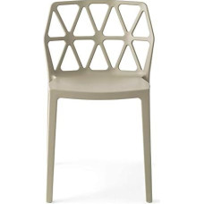 ALCHEMIA Chair Polypropylene Set of 4 Available in 6 Colours (Hazelnut)