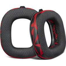 SOULWIT Ersatzpolster Ersatz Ohrpolster für Astro A50 Gen3 (passen Nicht für A50 Gen 4) Headset, Polster mit strapazierfähigem Netzstoff, Geräuschisolierungsschaum