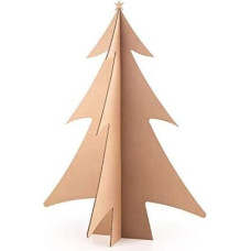 Cardboard Tree Christmas Tree Christmas Decoration 68 cm High