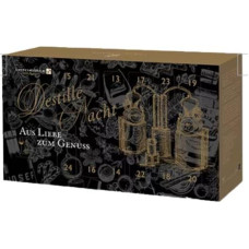 LANTENHAMMER Advent Calendar - Distille Night 24 x 0.05 L Exclusive Spirits of the Extraordinary Classy Elegantly Packaged The Special Gift for Christmas