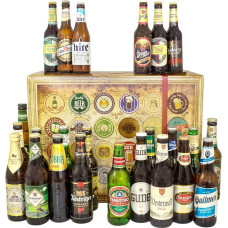 Bier Adventskalender Welt und Deutschland mit Tsingtao + Tiger + Hite Pale Lager + mehr/Geschenkidee Adventskalender mit Bier/Bier Adventskalender