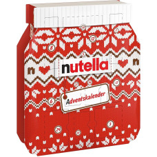 Nutella Advent Calendar 2023 528 g | Discover Delicious Surprises Daily with Socks, Card Game and Key Ring | 24 Doors Full of Enjoyment and Treats for the Pre-Christmas Season