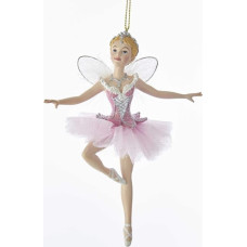 Kurt S. Adler Nutcracker Suite Sugar Plum Fairy with Wings Ornament C7656 New