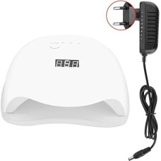 Nail Dryer, 120 W Professional LED UV Gel Nail Polish Dryer Lamp, Fashion Nail Curing Machine, Car Sensor Curing Lamp with 4 Timer Settings (01 01)