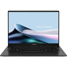 ASUS Zenbook 14 OLED nešiojamasis kompiuteris | 14 colių Full HD 16:10 OLED ekranas | AMD Ryzen 7 8840HS | 16 GB RAM | 1 TB SSD | AMD Radeon | Windows 11 | QWERTZ klaviatūra | Nefrito juoda