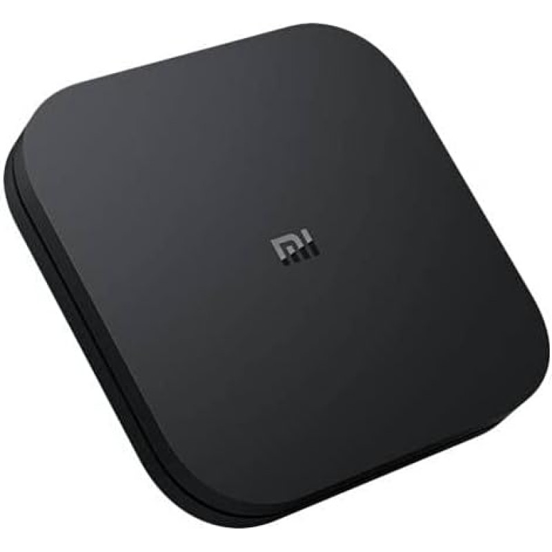 Xiaomi Mi Box S (EU Version) 4K Ultra HD Media Player with Google Assistant remote control, Bluetooth, HDMI) 4K HDR, Dolby Audio, DTS HD, Android 8.1 Black