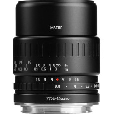 TTArtisan 40mm F/2.8 metalinis dėklas, suderinamas su APS-C L laikikliu (makro) - Juodas