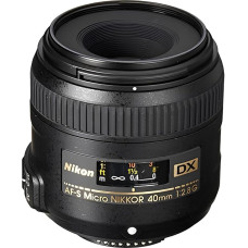 Nikon AF-S DX Micro-Nikkor 40mm 1:2,8G objektyvas (Generalüberholt)