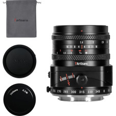 7artisans 50 mm F1.4 pakreipiamasis objektyvas su APS-C rėmeliu ir suderinamumu 