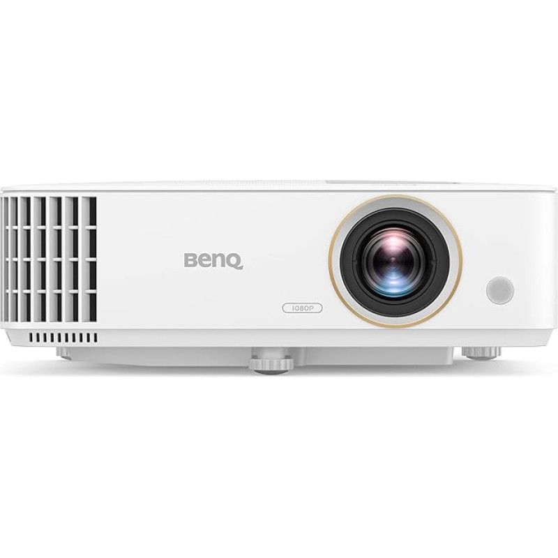 BenQ TH585P 1080p DLP Gaming Projector 3500 Lumens HDMI 3D Low Response Time for Gaming Consoles White 9H.JLS77.14E
