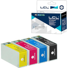 LCL suderinama rašalo kasetė SJIC22P SJIC22P (K) SJIC22P (C) SJIC22P (M) SJIC22P (Y) Pigmentinis (4PK KCMY) Suderinama su Epson TM-C3500 Color Works C3500 C3510 C3520 spausdintuvu