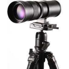 Hersmay 420-800 mm f/8.3-16 Super TeleZoom teleobjektyvas Vario objektyvas MFT, skirtas Panasonic GH4 GH5 GH5s Olympus E-PM1 E-PM2 E-PL1 E-PL2 E-PL3 E-M10 Mark II III Pen-F E-PL8 E-PL9 DSLR fotoaparatui