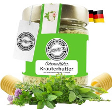 Odenwälder Lebensmittel - 150 g premium herb butter with real herbs - high-quality butter - made in Germany