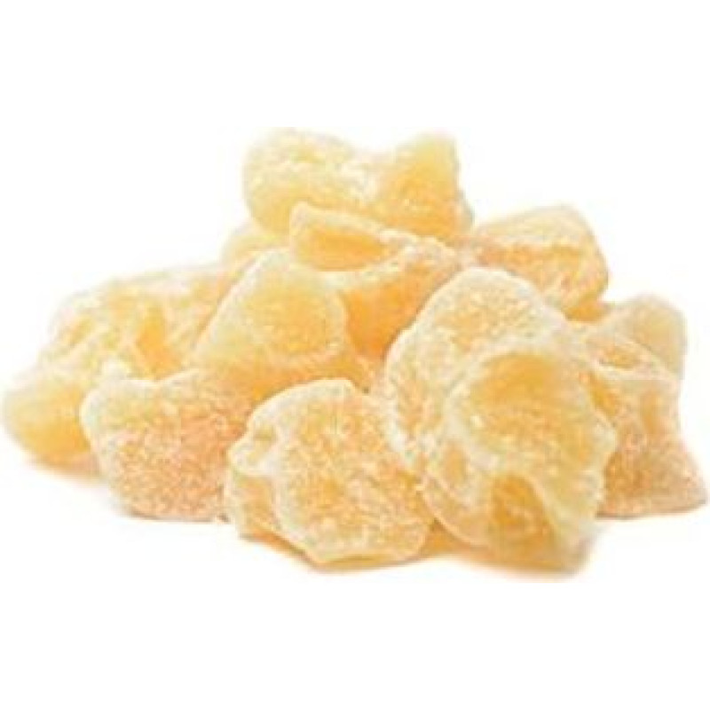 Ingwerwürfel scharf - leicht kandiert - kandierter Ingwer Würfel - Ingwer Stücke aus Thailand (1000g)