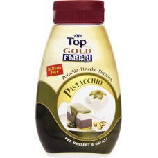 FABBRI 1905 - Topping Pistachios, a Sweet Pistachio Flavoured Topping Sauce for Desserts and Ice Cream, 200 g