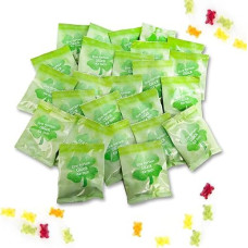 Logbuch-Verlag 50 small fruit gum bags, one portion of lucky New Year's Eve lucky charm small gift sweets 7 x 9 cm