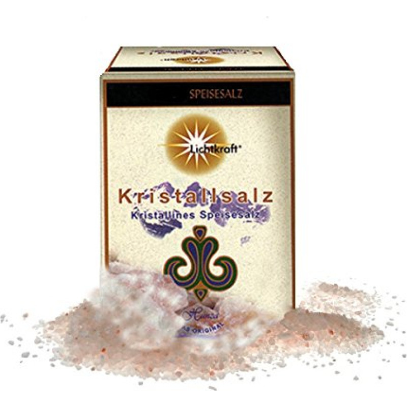 Kristalinės druskos granulės apie 1000 g iš Pakistano