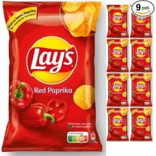 Lay's Red Pepper Chips 150 g x 9 Pieces