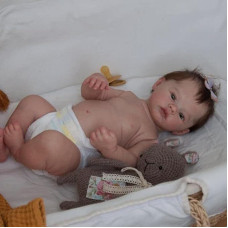 kgniess me Reborn Dolls Girls Reborn Baby - 20 Inch Lifelike Baby Doll Body Made of Soft Vinyl Looks Like A Real Baby Reborn Girl