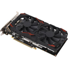 VBESTLIFE RX 580 vaizdo plokštė, 256 bitų 8 GB GDDR5 kompiuterinių žaidimų vaizdo plokštės su DP, HDMI, DVI, 16 PCI Express 3.0, palaiko 4K@60Hz HD, dvigubas ventiliatorius, skirta kompiuteriniams žaidimams (580 8G D5)