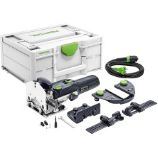 Festool Dowel Mill DF 500 Q-Set Domino (with Domino Cutter, Additional Stop, Strip Stop, Cross Stop, Open-End Wrench), in Systainer