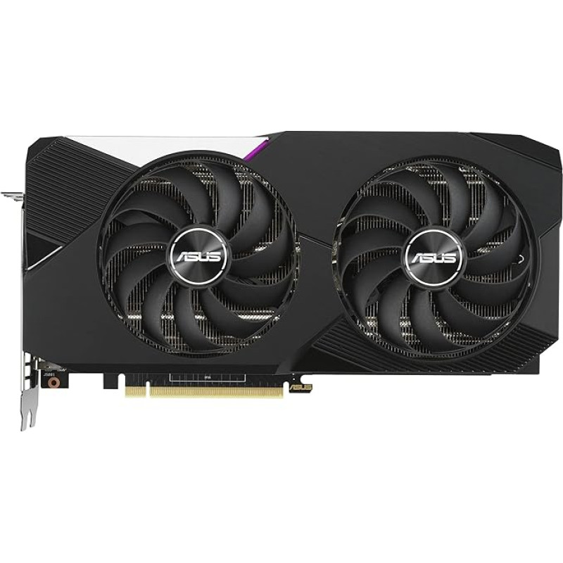 ASUS Dual Nvidia GeForce RTX 3070 V2 8GB OC Edition Gaming Graphics Card (Lite Hash Rate (LHR), GDDR6 Memory, PCIe 4.0, 2x HDMI 2.1, 3x DisplayPort 1.4a, DUAL-RTX3070-O8G-V2)