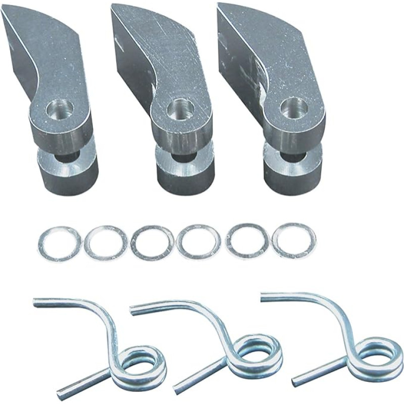 Team Losi Clutch Shoe & Spring Set Alum(3): LST/2 AFT MGB