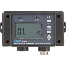 Zangenstrommesser, Klemme auf gemahlenem Erdwiderstandstester ETCR2800C Online-Tester des nicht kontakten Erdungswiderstands, Schaltungswiderstandstester,Elektrowerkzeuge und -tester