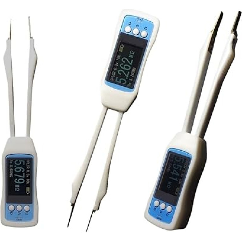 LCR-Brücke, LCR-Brückenmessgerät, Digitalanzeige, Handheld-LCR-Messgerät, Pinzettentester, Kapazitäts-, Induktivitäts- und Widerstandstester