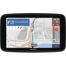 TomTom GO Professional 2nd Generation Truck Sat Nav (6 Inch Large Capacitive Touchscreen with European Maps and Real Time Traffic Information, Specially Designed for Trucks, Vans, Buses and Large