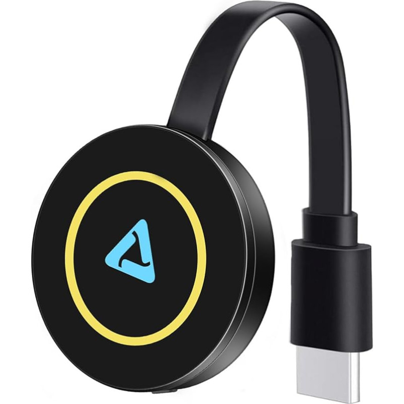 Wireless HDMI Dongle, Miracast HDMI Dongle for TV, Cast for i-Phone/i-Pad/Android/i-OS to TV/Monitor (Supports Miracast, DLNA, Airplay)