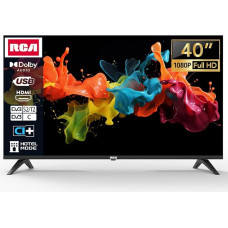 RCA TV 40 Inch (100 cm) Full HD LED TV with Triple Tuner (DVB-T/T2-C-S/S2), USB Media Player, HDMI, CI/CI+, Hotel Mode (2024)