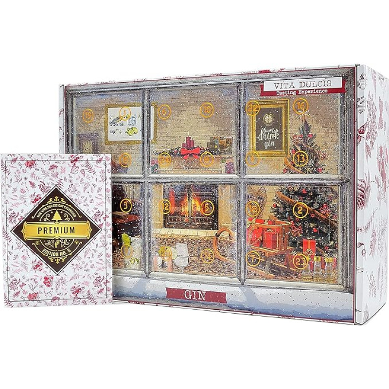 Džinas Adventskalender Premium Edition 6 - Vita Dulcis - 24x0,02l