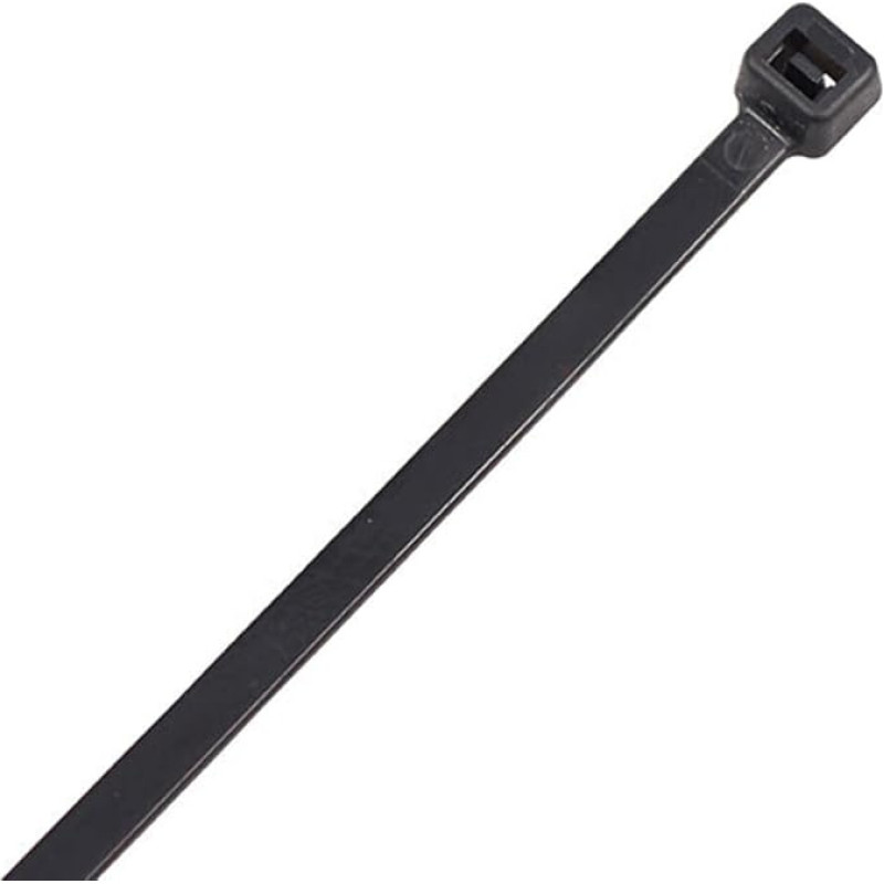 TIMCO CTMIX500 Black Assorted Cable Ties (Pack of 500)