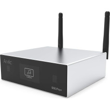 Arylic S50 Pro+ WiFi & Bluetooth 5.0 Audio Receiver, aptX HD Vorverstärker mit ESS Sabre Dac AKM ADC Multiroom/Multizone, drahtloser WiFi Audio Empfänger mit AirPlay, Spotify, Internet Radio.