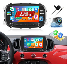 CAMECHO 7 colių 2+64G palydovinės navigacijos automobilinis radijas 