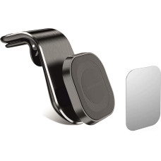 Magnetinis KFZ-Handyhalterung, 360 Grad drehbar, Metallhalterung, universelle Kompatibilität für Samsung, iPhone und alle Smartphones, GPS, Lüftungsschlitze, vertikal, horizontalaler Magnetständer