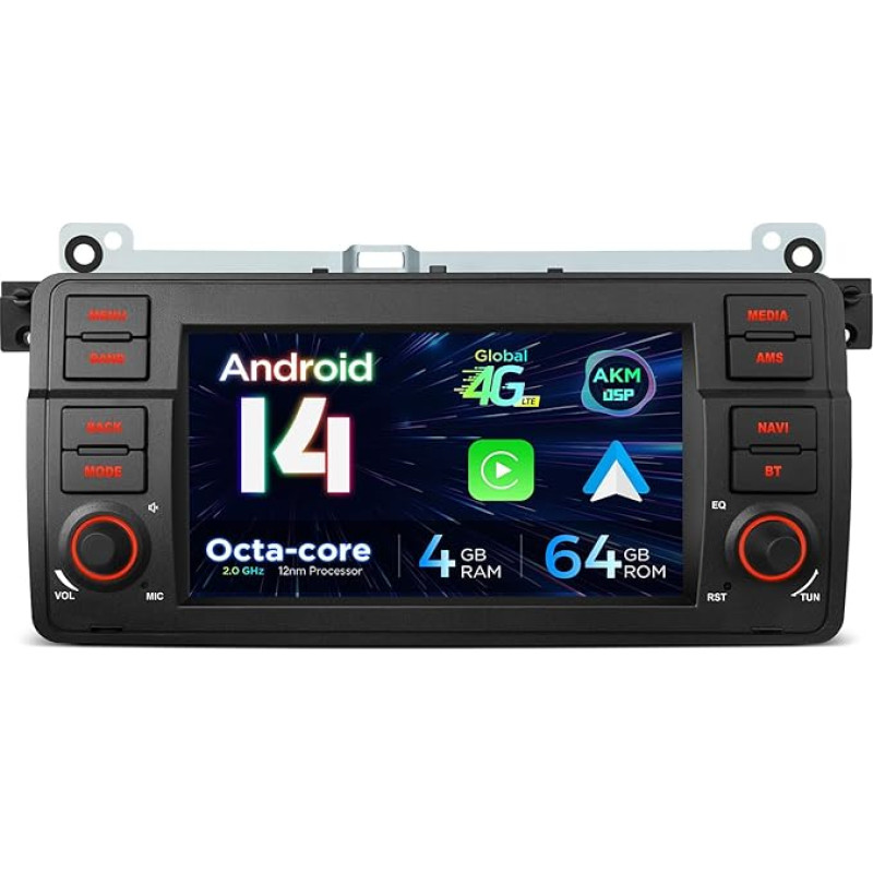 XTRONS 7 colių IPS 